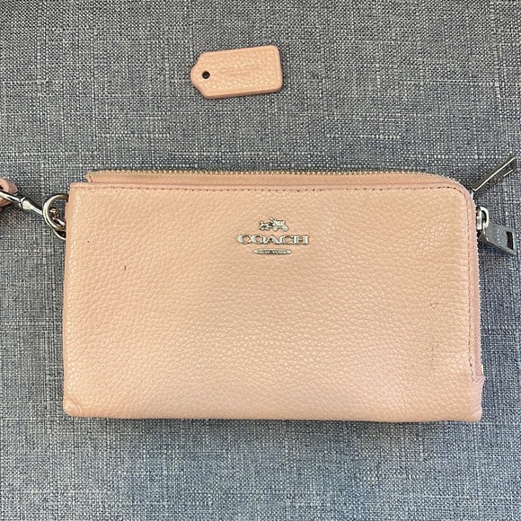 Coach Handbags - Authentic Coach Pink Wallet